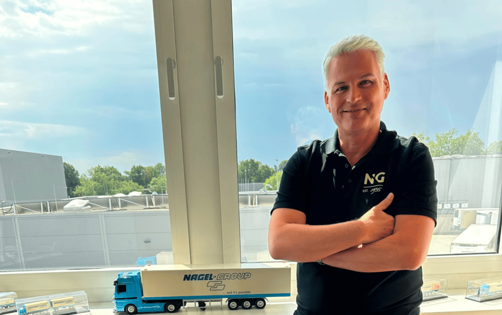 Robert Schlönvoigt, Area Manager West 1 at the Nagel-Group