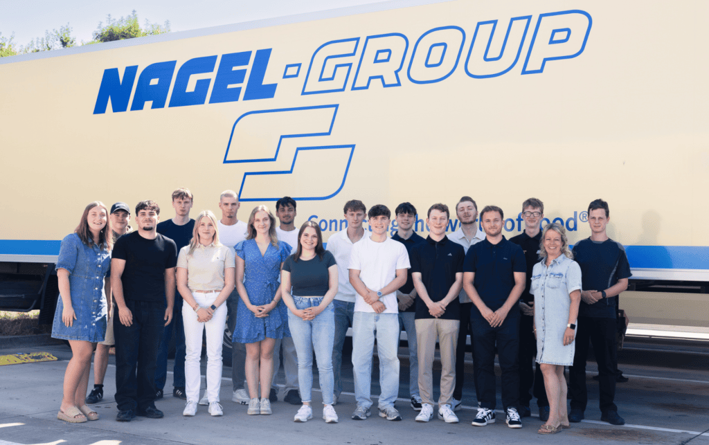 The new apprentices at the Nagel Group’s sites in Versmold and Borgholzhausen