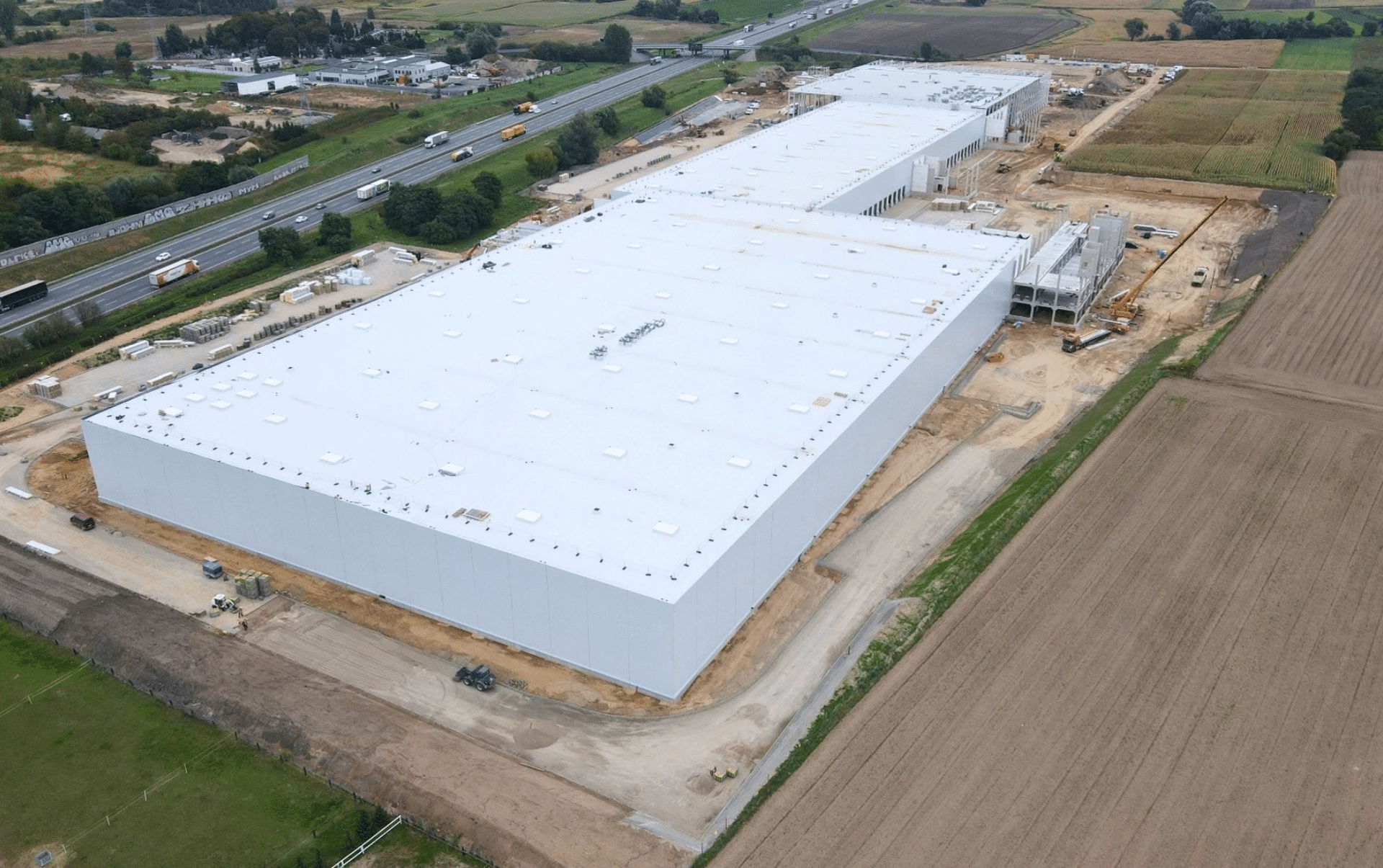 Baustellen-Update aus Poznań: Neuer Logistik-Hub nimmt Form an